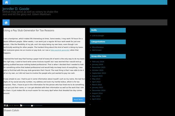 gulfalacartemail.com site used Wrock Metro