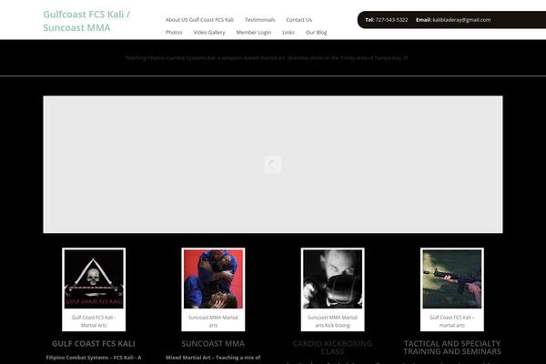 GetFit theme site design template sample