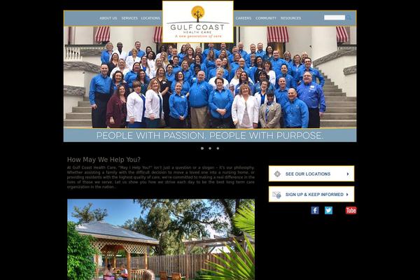 gulfcoasthealthcare.com site used Elegance-purest