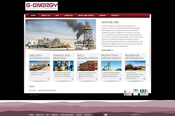 Greenenergy theme site design template sample