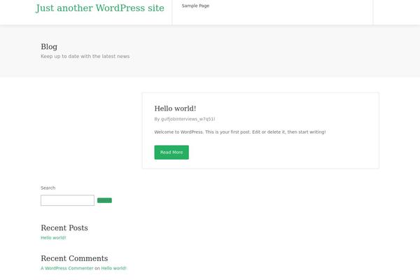 Site using Boldgrid-gallery plugin