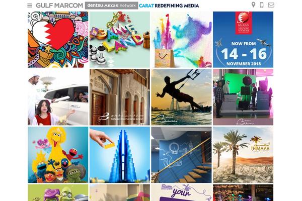 Gm theme site design template sample