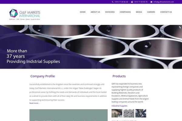 Mana theme site design template sample
