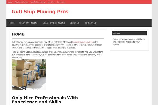 Dynamic News Lite theme site design template sample