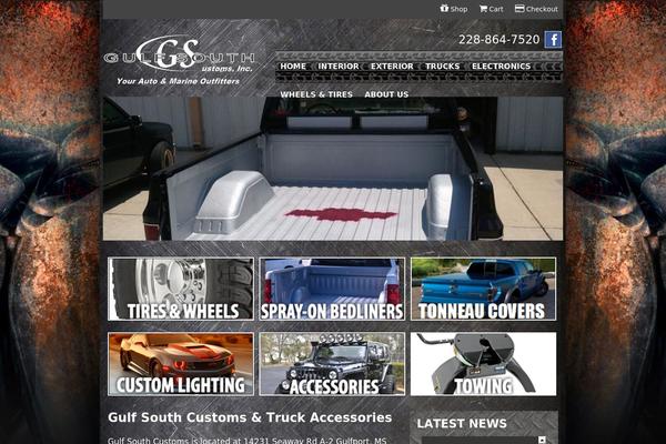 Gsc theme site design template sample