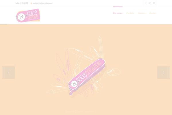 Lion theme site design template sample