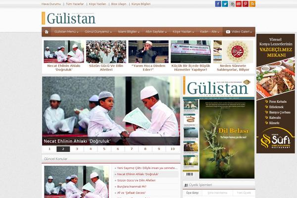 Webportal v2 theme site design template sample