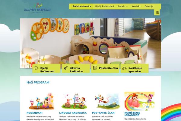 Pekaboo theme site design template sample