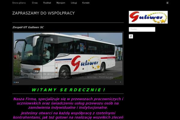Site using BNS Corner Logo plugin