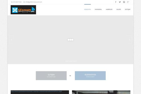 Dp_evolve theme site design template sample