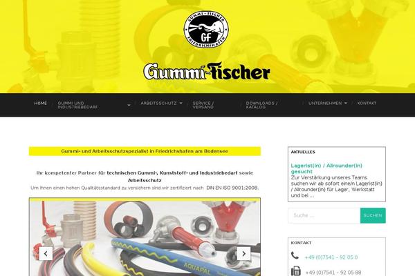 Site using Mobile Contact Bar plugin