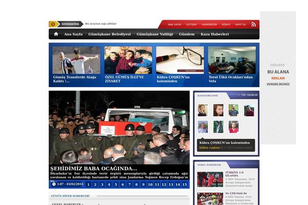 Wp Medya Haber theme site design template sample