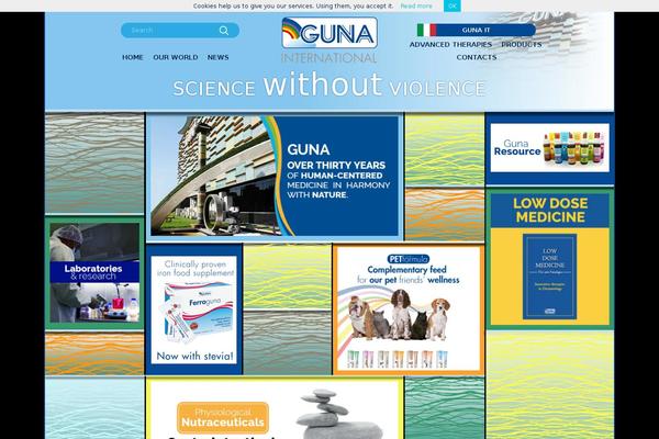 Site using Getwid plugin