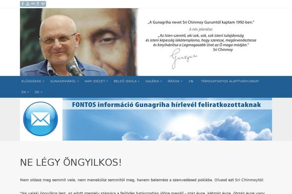 Nirvana theme site design template sample