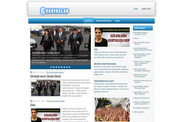 Newsworthy theme site design template sample