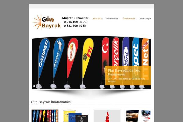 Andrina theme theme site design template sample