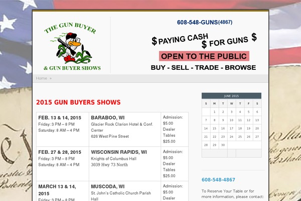 gunbuyershows.com site used Regalway