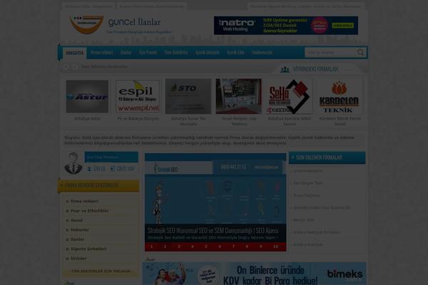 Yrehber theme site design template sample