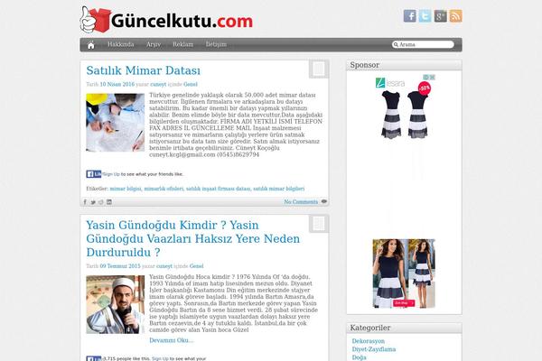 iFeature theme site design template sample