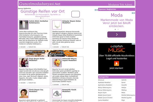 Channel theme site design template sample