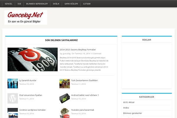 iMag Mag theme site design template sample