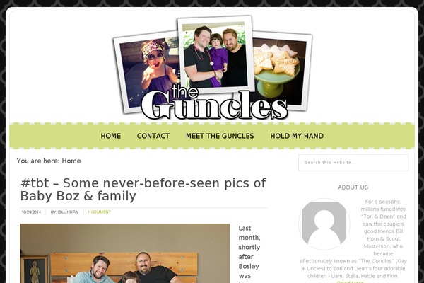 gunclesonline.com site used Modern Blogger Pro