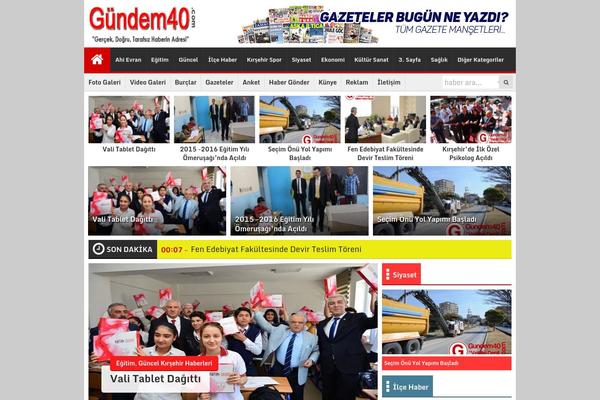 Thehaber theme site design template sample