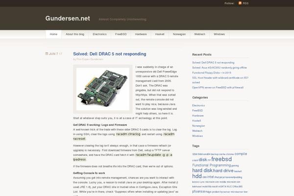 Titan theme site design template sample