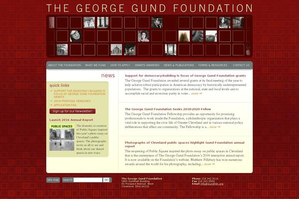 gundfdn theme websites examples