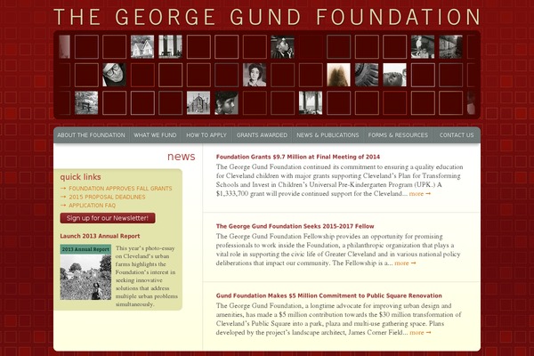 gundfoundation.org site used Gundfdn