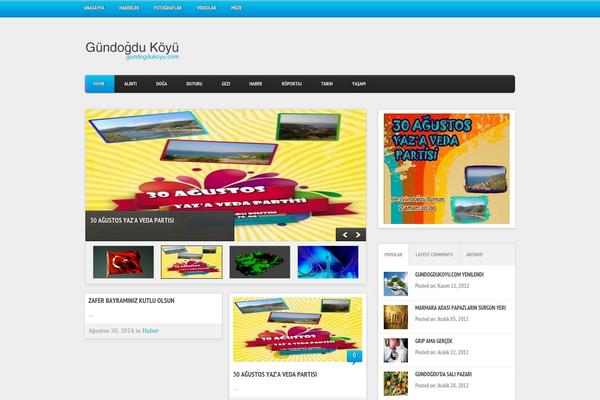 Flexormagazine theme site design template sample
