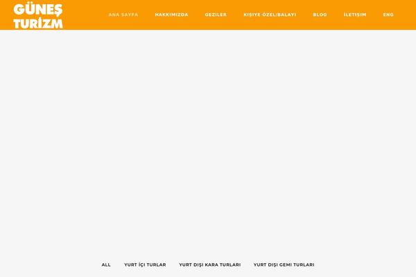 Site using Qode-tours plugin