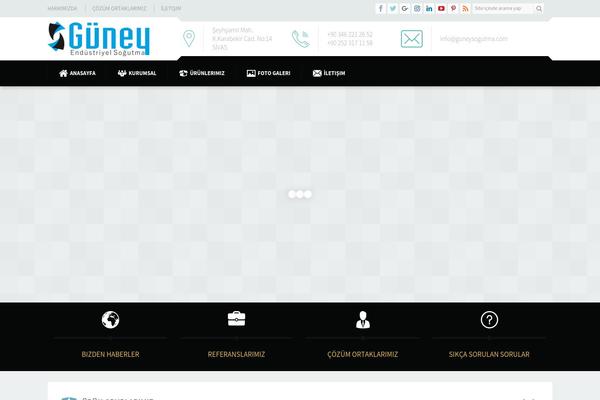 Yakamoz theme site design template sample