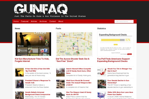gunfaq.org site used Wp-prosper-20