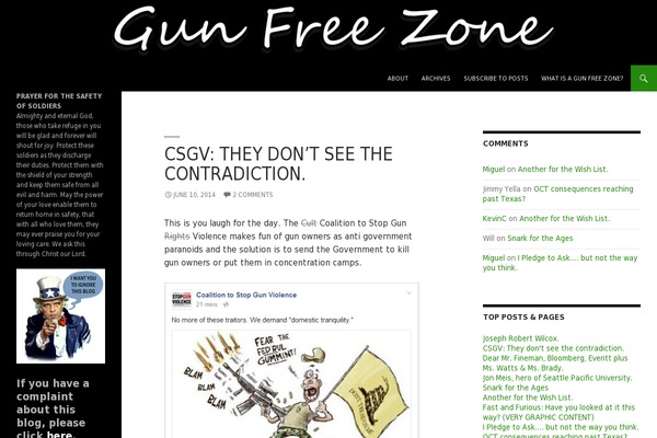 gunfreezone.net site used Newsup-pro