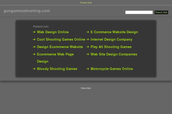 gungamesshooting.com site used Game