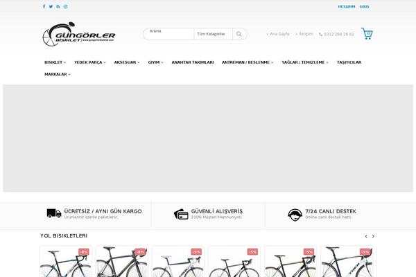 Porto theme site design template sample