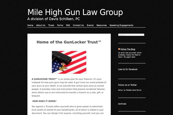 SemPress theme site design template sample