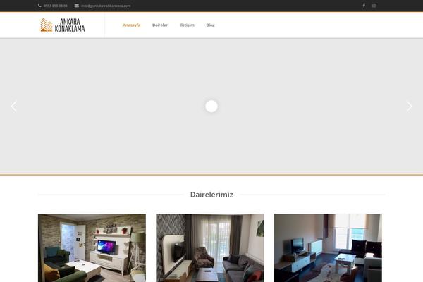 Starhotel theme site design template sample
