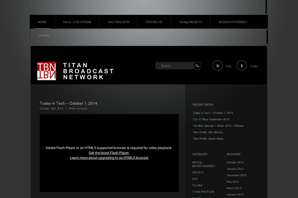 Piano Black theme site design template sample