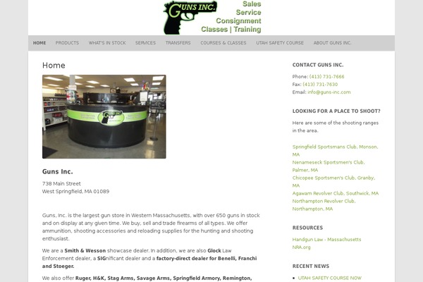 RCG Forest theme site design template sample