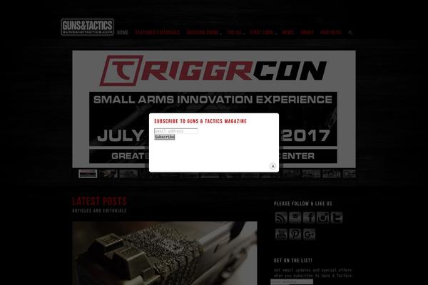 Site using Td-newsletter plugin