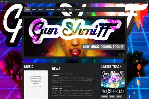 Soundboard theme site design template sample