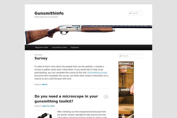 Twenty Twenty theme site design template sample