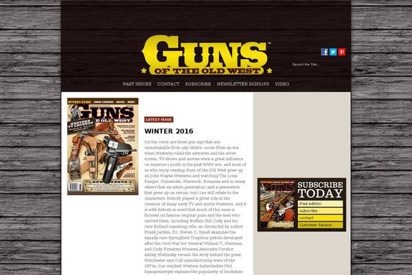 gunsoftheoldwest.com site used Gunsoftheoldwest