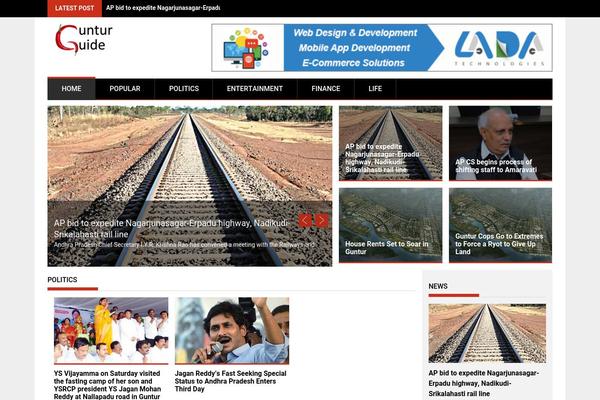 Site using YouTube plugin