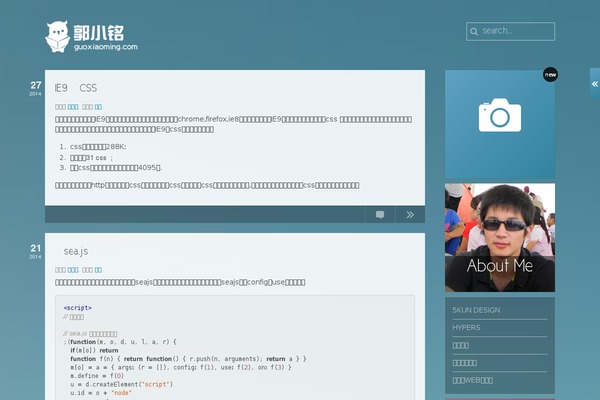 Site using CodeColorer plugin