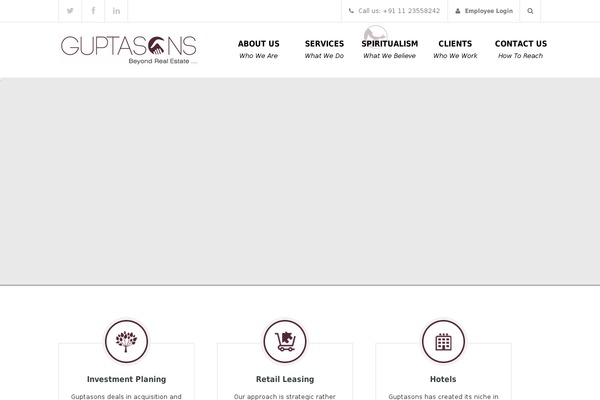 Homeland theme site design template sample