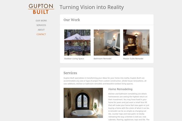 Solo theme site design template sample