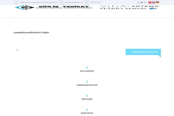 Denge theme site design template sample